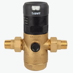 Редуктор давления BWT D1 Eco, 125300274, 1/2 дюйма, для горячей воды, латунь - фото 1