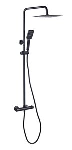 Изображение товара Душевая система Sancos Kanedo SC7100MB, термостатическая, черный матовый