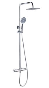 Изображение товара Душевая система Sancos Kanedo SC7200CH с термостатом и хромовым покрытием