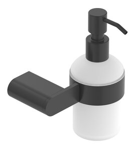 Изображение товара Дозатор жидкого мыла Cezares Stylus-SOIS-V-NOP, черный матовый