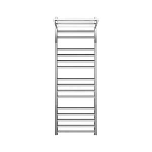 Изображение товара Полотенцесушитель водяной с полкой Grota Comfort 530x1500 NP, ширина 50 см, высота 150 см, хром