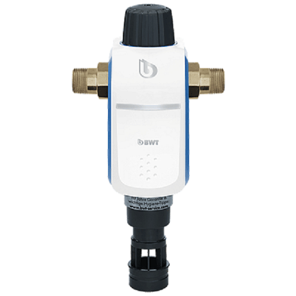 Изображение товара Фильтр BWT R1 RSF 840365, 1 дюйм, ручной обратной промывки для холодной воды, с гидромодулем