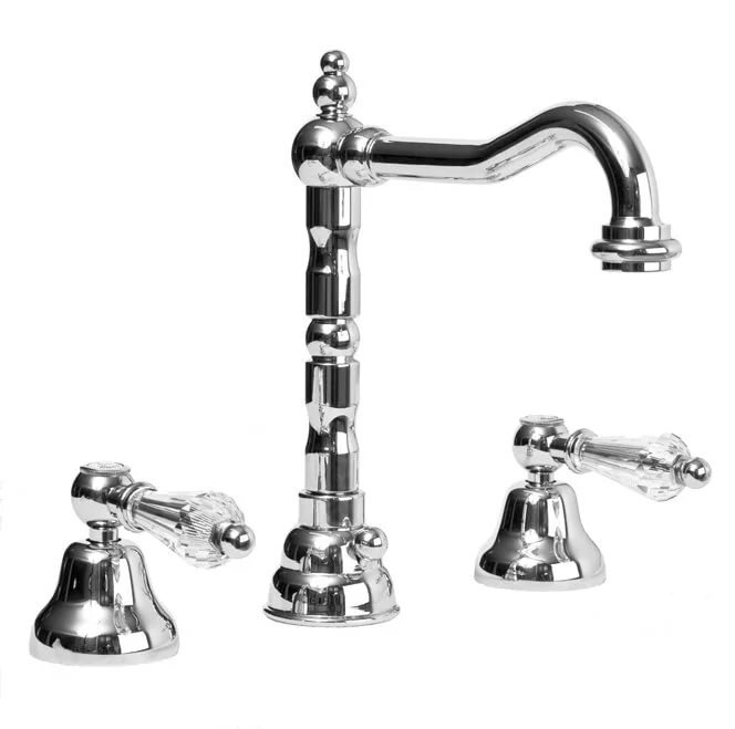 Изображение товара Смеситель Cezares DIAMOND-BLS2-01-Sw для раковины, хром, ручки Swarovski