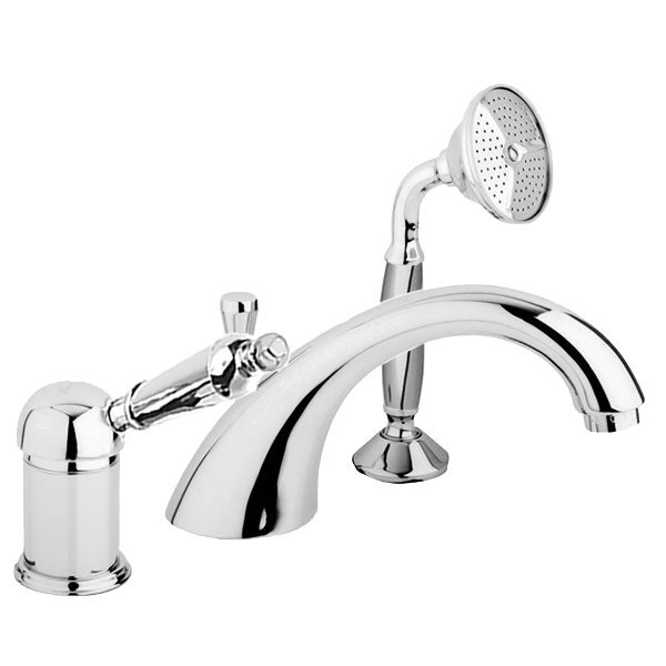 Изображение товара Смеситель Cezares ELITE-BVDM-01-М для ванны, хром, ручка металл