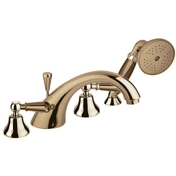 Изображение товара Смеситель для ванны Cezares FIRST-BVD-02-M бронза с выдвижным душем Итальянский дизайн