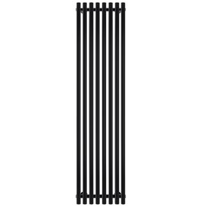 Изображение товара Полотенцесушитель электрический Secado Бергамо плюс 8, 4673739251195/4673739251249, ширина 43 см, высота 150 см, ТЭН слева/справа, черный матовый