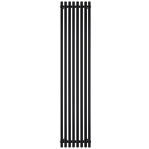 Изображение товара Электрический полотенцесушитель Secado Бергамо плюс 8 43x200 см черный матовый с терморегулятором