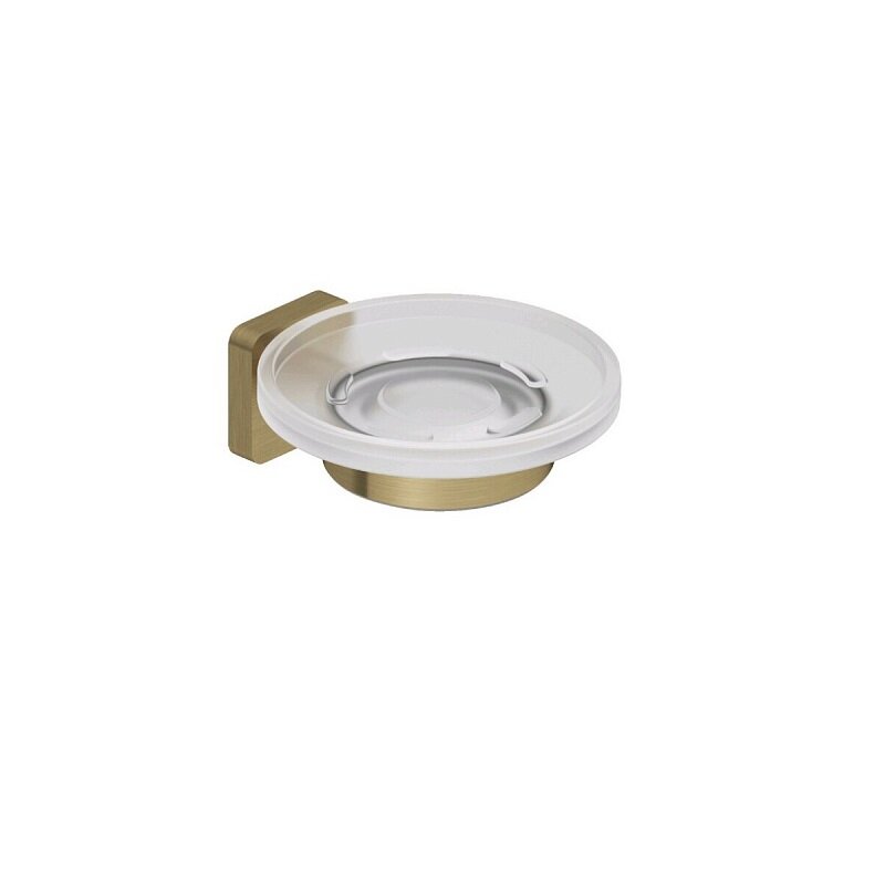 Изображение товара Мыльница Kludi Vela S 25985N0, настенная, золото брашированное, Германия