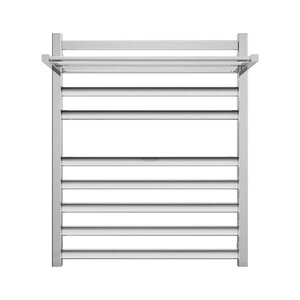 Изображение товара Полотенцесушитель электрический с полкой Grota Comfort 630x750 NP EL, ширина 60 см, высота 75 см, хром