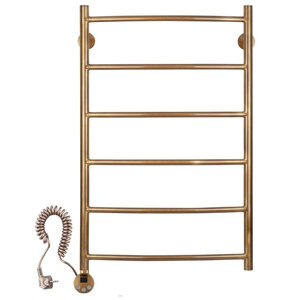 Изображение товара Полотенцесушитель электрический Secado Милан 1 4603777462420/4603777462437, ширина 40 см, высота 80 см, ТЭН слева/справа, цвет бронза