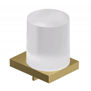 Изображение товара Дозатор для жидкого мыла Kludi Vela C 31976N0 150 мл настенный стекло золото