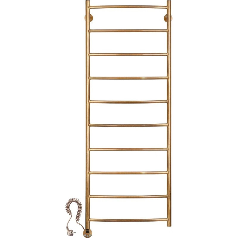 Изображение товара Полотенцесушитель электрический Secado Милан 1 4603777478117/4603777478735, ширина 50 см, высота 120 см, ТЭН слева/справа, цвет бронза