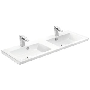 Изображение товара Раковина Dreja Isik 120, 4120-KL, 120 см, цвет белый