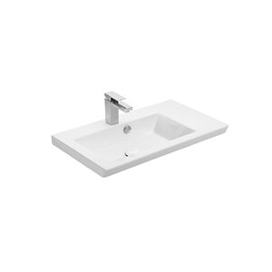 Изображение товара Раковина Dreja Isik 70 4070-KL белая прямоугольная для ванной и кухни