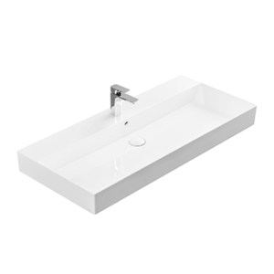 Изображение товара Раковина Dreja Stance 100 17100-KL 98 см белая керамическая для ванной