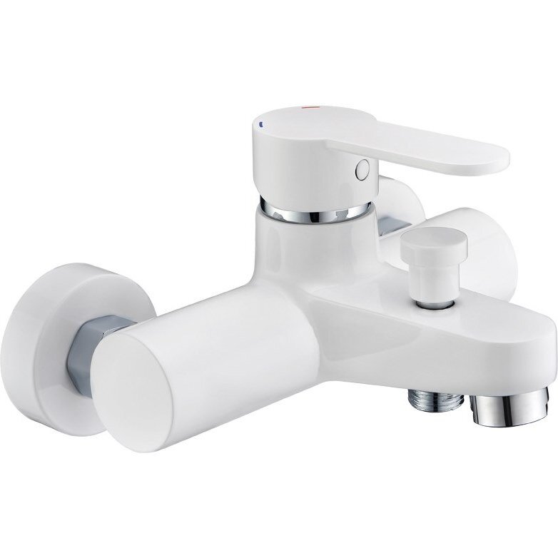 Изображение товара Смеситель для ванной и душа Cezares LACONICO-C-VD-BLC белый Италия