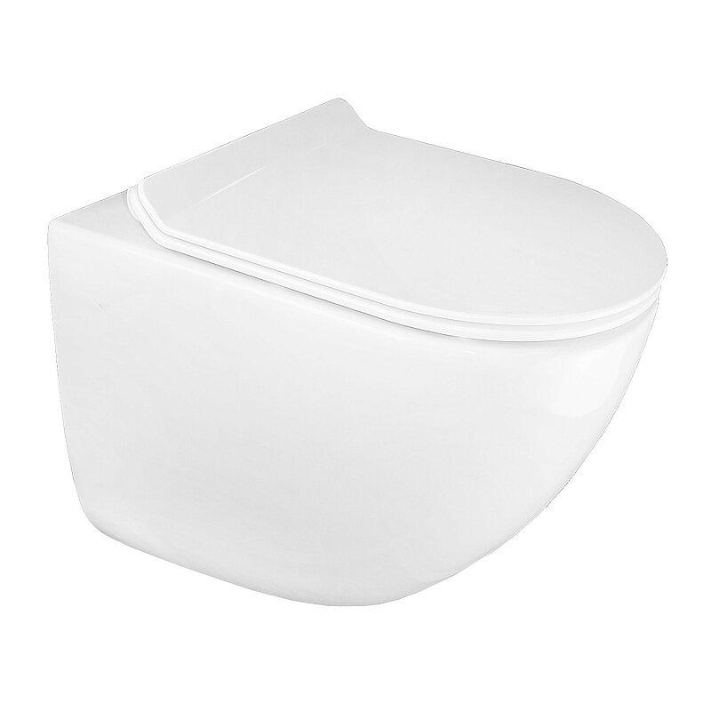 Изображение товара Подвесной бесободковый унитаз Azario Trevi AZ-0093UQ3 Торнадо