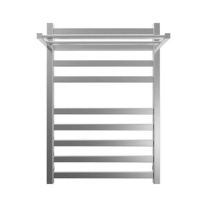 Изображение товара Полотенцесушитель электрический с полкой Grota Comfort 530x750 NM EL, ширина 50 см, высота 75 см, хром матовый