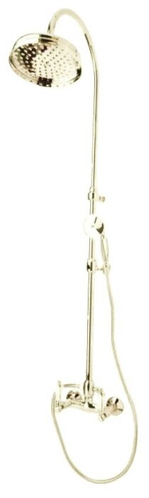 Изображение товара Душевая система Cezares DIAMOND-CD-03/24-Sw, золото, ручки Swarovski