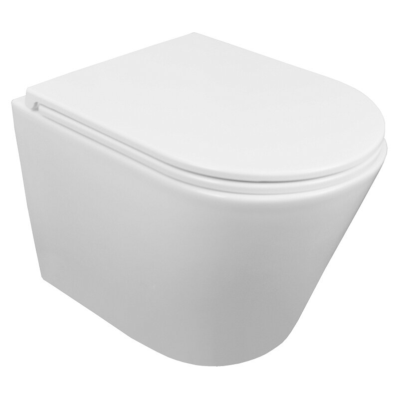 Изображение товара Подвесной унитаз Azario Teramo AZ-0053-UQ3 безободковый с микролифтом