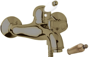 Изображение товара Смеситель для ванны и душа Cezares ELITE-VM-02-Bi бронза ретро дизайн