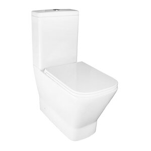 Изображение товара Унитаз-моноблок Azario Joy AZ-2168-UQ3, безободковый, сиденье с микролифтом, Торнадо, белый