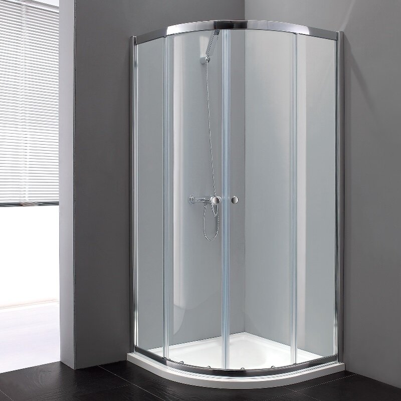 Изображение товара Душевой уголок Cezares ANIMA-W-R-2-90-P-Cr 90x90 см раздвижное стекло хром