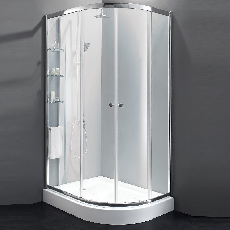 Изображение товара Душевой уголок Cezares ANIMA-W-RH-2-120/100-P-Cr-L 120x100 см матовое стекло хром