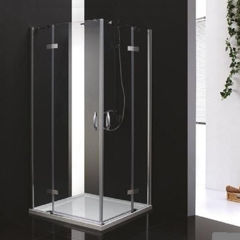 Изображение товара Душевой уголок Cezares BERGAMO-W-A-2-100-C-Cr 100x100 ст стекло хром профиль