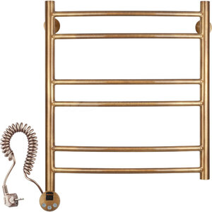 Изображение товара Полотенцесушитель электрический Secado Милан 2 4603777463106/4603777463113, ширина 60 см, высота 60 см, ТЭН слева/справа, цвет бронза