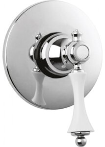 Изображение товара Смеситель Cezares Margot MARGOT-DIM-01-Bi для душа, хром/белый