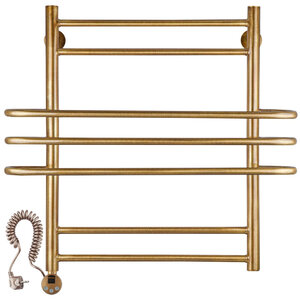 Изображение товара Полотенцесушитель электрический Secado Палермо 4603777478346/4603777478964, ширина 50 см, высота 60 см, ТЭН слева/справа, цвет бронза