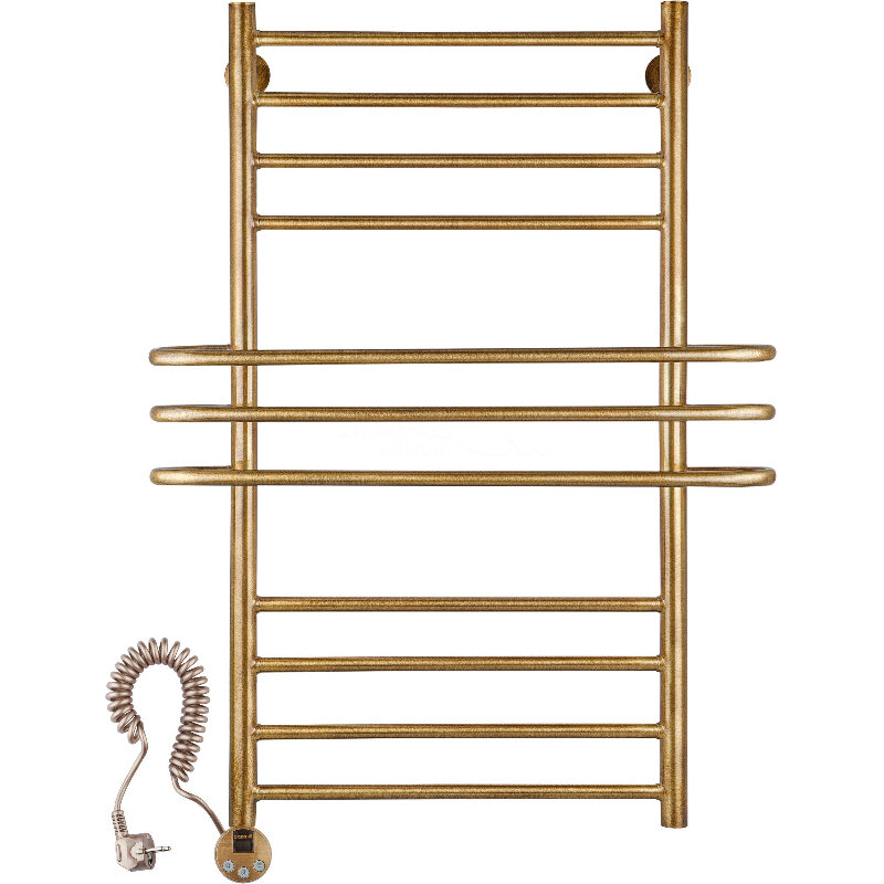 Изображение товара Электрический полотенцесушитель Secado Палермо 50х100 бронза с ТЭН и терморегулятором