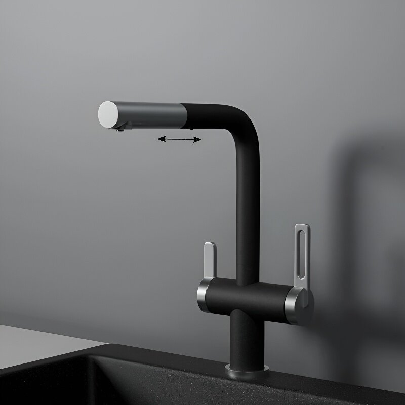 Изображение товара Смеситель Granula GR-8170 для кухонной мойки с подключением к фильтру