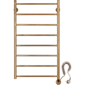 Изображение товара Полотенцесушитель электрический Secado Триада 1 4603777478391/4603777479015, ширина 50 см, высота 100 см, ТЭН слева/справа, цвет бронза