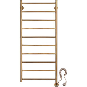 Изображение товара Полотенцесушитель электрический Secado Триада 1 4603777461195/4603777461201, ширина 60 см, высота 120 см, ТЭН слева/справа, цвет бронза