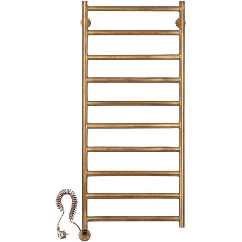 Изображение товара Полотенцесушитель электрический Secado Триада 1 плюс 4603777478469/4603777479084, ширина 50 см, высота 120 см, ТЭН слева/справа, цвет бронза