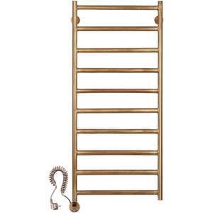 Изображение товара Полотенцесушитель электрический Secado Триада 1 плюс 4603777478469/4603777479084, ширина 50 см, высота 120 см, ТЭН слева/справа, цвет бронза