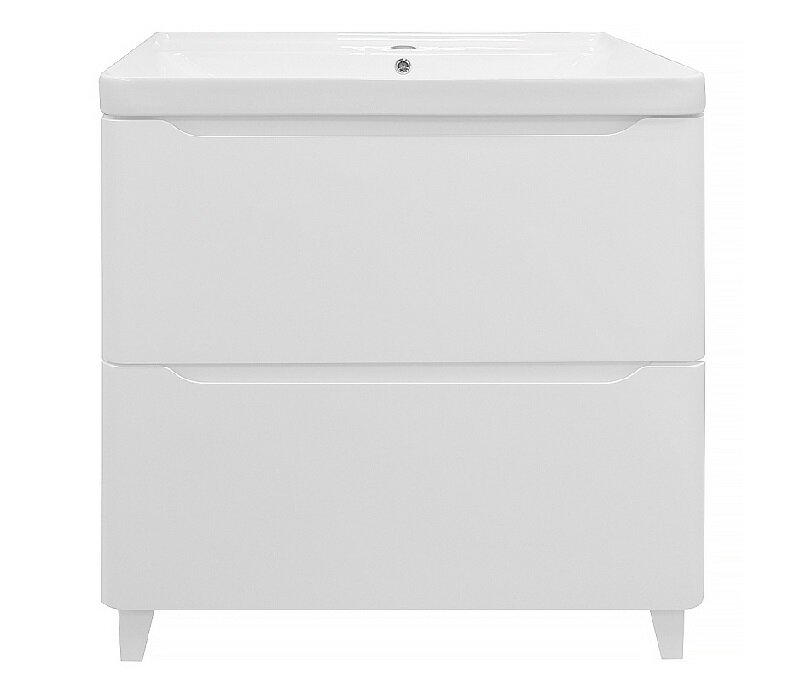 Изображение товара Тумба с раковиной Azario Lotos Н CS00081986, 70 см, напольная, белая Изображение товара Тумба с раковиной Azario Lotos Н CS00081986, 70 см, напольная, белая