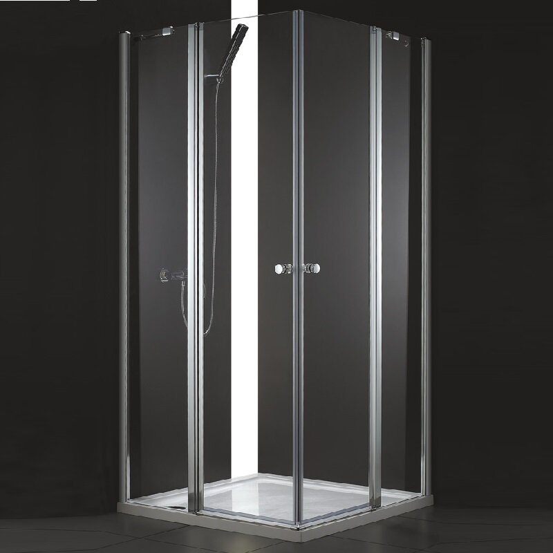 Изображение товара Душевой уголок Cezares ELENA-W-A-22-120-C-Cr 120x120 см, стекло прозрачное, хром профиль