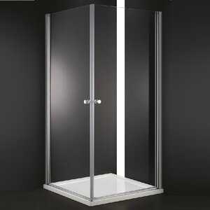 Изображение товара Душевой уголок Cezares ELENA-W-A-2-70-C-Cr, 70 x 70 см, стекло прозрачное, профиль хром