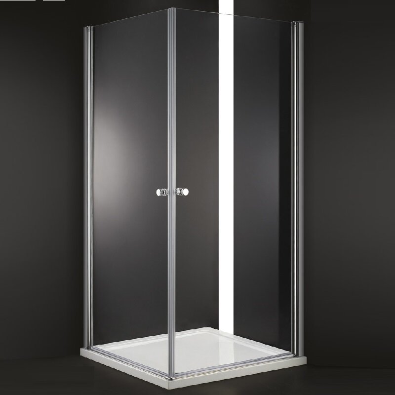 Изображение товара Душевой уголок Cezares ELENA-W-A-2-90-C-Cr, 90 x 90 см, стекло прозрачное, профиль хром