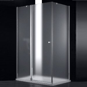 Изображение товара Душевой уголок Cezares ELENA-W-AH-1 100x80 см с распашными дверями, матовое стекло