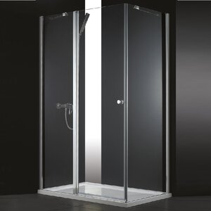 Изображение товара Душевой уголок Cezares ELENA-W-AH-1-100/90-C-Cr, 100x90 см
