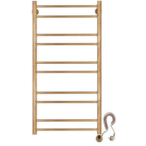 Изображение товара Полотенцесушитель электрический Secado Триада 2 4603777468385/4603777468651, ширина 40 см, высота 100 см, ТЭН слева/справа, цвет бронза