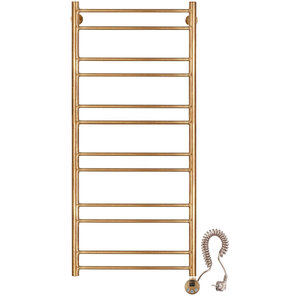 Изображение товара Полотенцесушитель электрический Secado Триада 2 4603777468392/4603777468668, ширина 40 см, высота 120 см, ТЭН слева/справа, цвет бронза