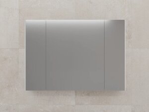 Изображение товара Зеркальный шкаф Style Line Лима 100 белый матовый подвесной для ванной