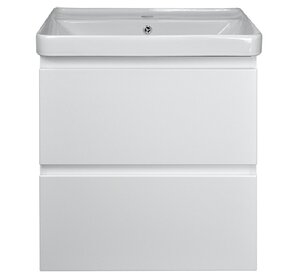 Изображение товара Тумба с раковиной Azario Мила CS00080140, 60 см, белая матовая