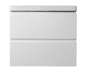 Изображение товара Подвесная тумба с раковиной Azario Мила 70 см белый матовый комплектация с умывальником