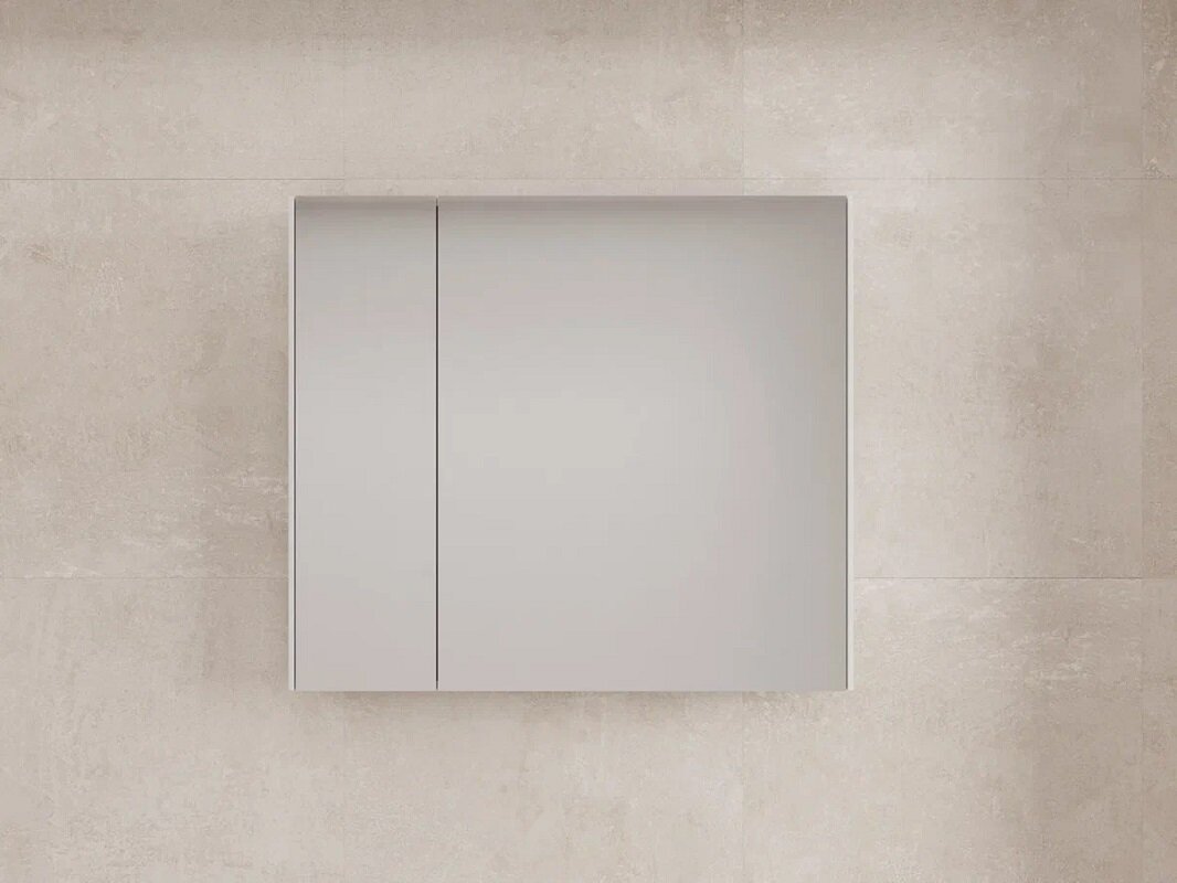 Изображение товара Зеркальный шкаф Style Line Лима ЛС-00002344, 80 см, белый матовый